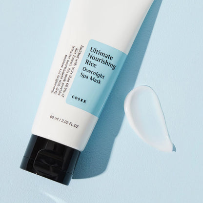 COSRX Ultimate Nourishing Rice Overnight Spa Mask 60ml-Wonder Skin