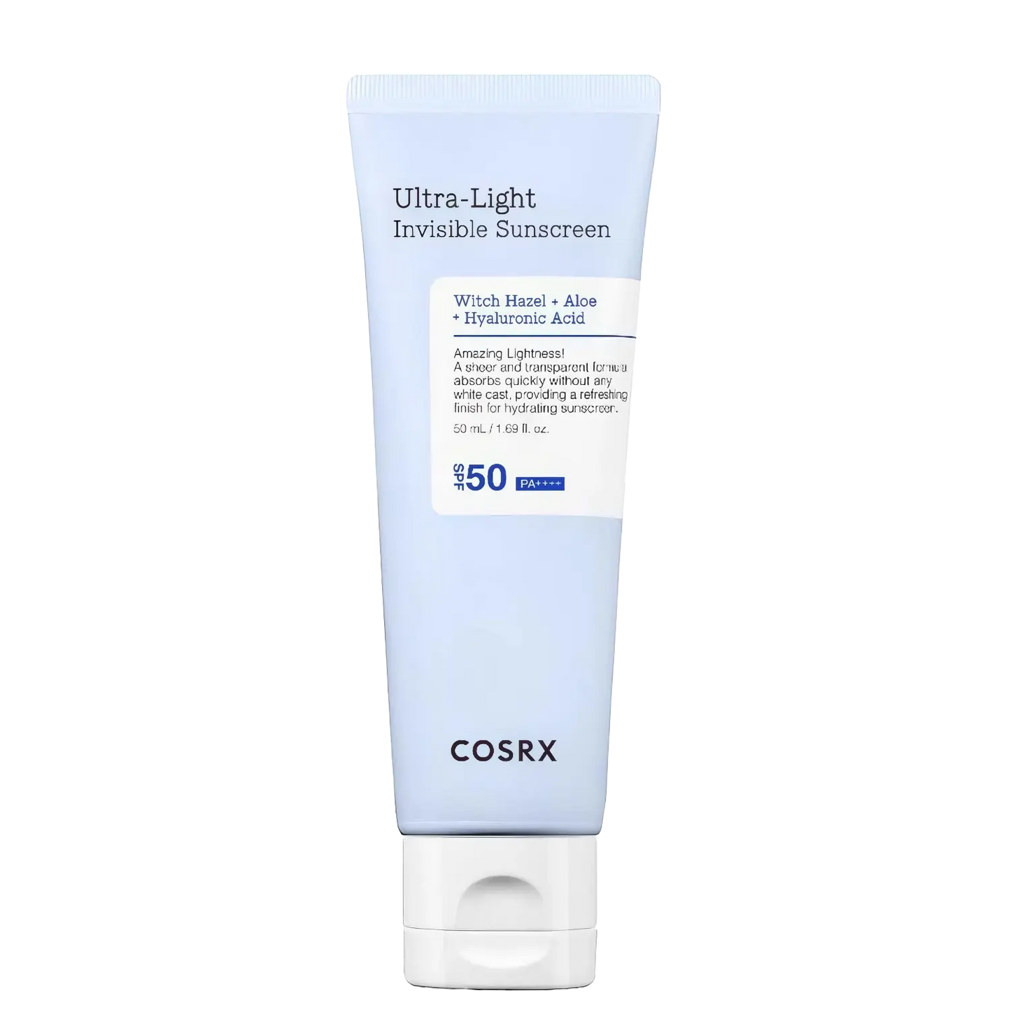COSRX Ultra Light Invisible Sunscreen SPF50/PA++++ 50ml-Wonder Skin