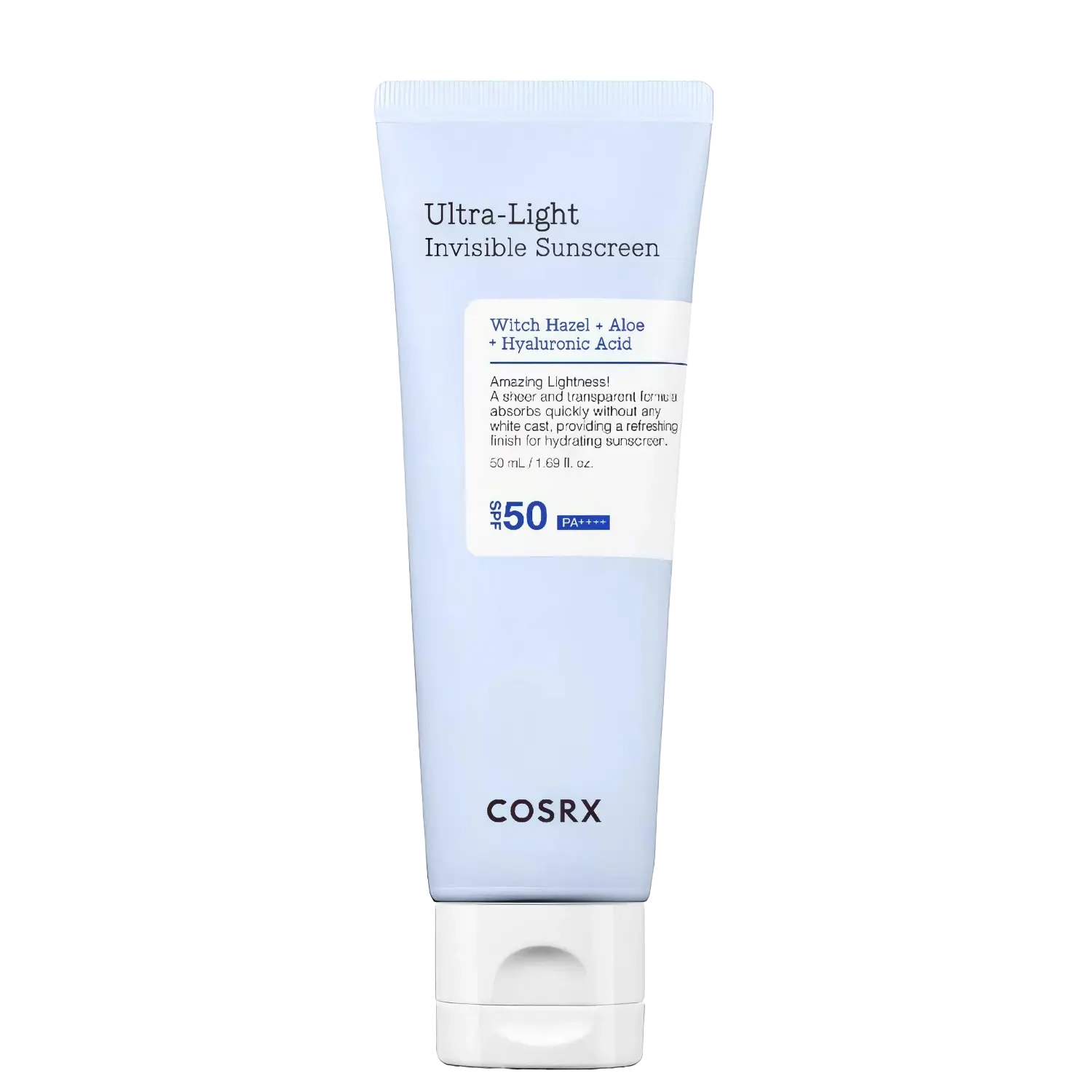 COSRX Ultra Light Invisible Sunscreen SPF50/PA++++ 50ml-Wonder Skin