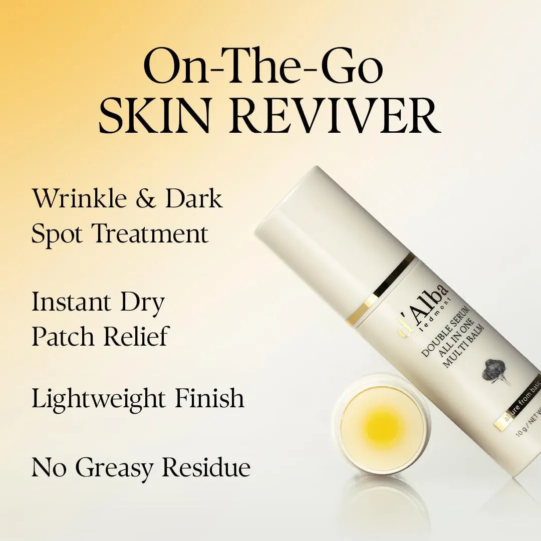 d'Alba Double Serum All In One Multi Balm 10g-Wonder Skin