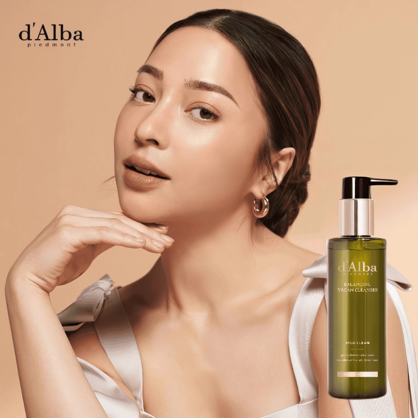 d'Alba Mild Skin Balancing Vegan Cleanser 200ml-Wonder Skin