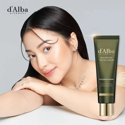d'Alba Mild Skin Balancing Vegan Cream 55ml-Wonder Skin