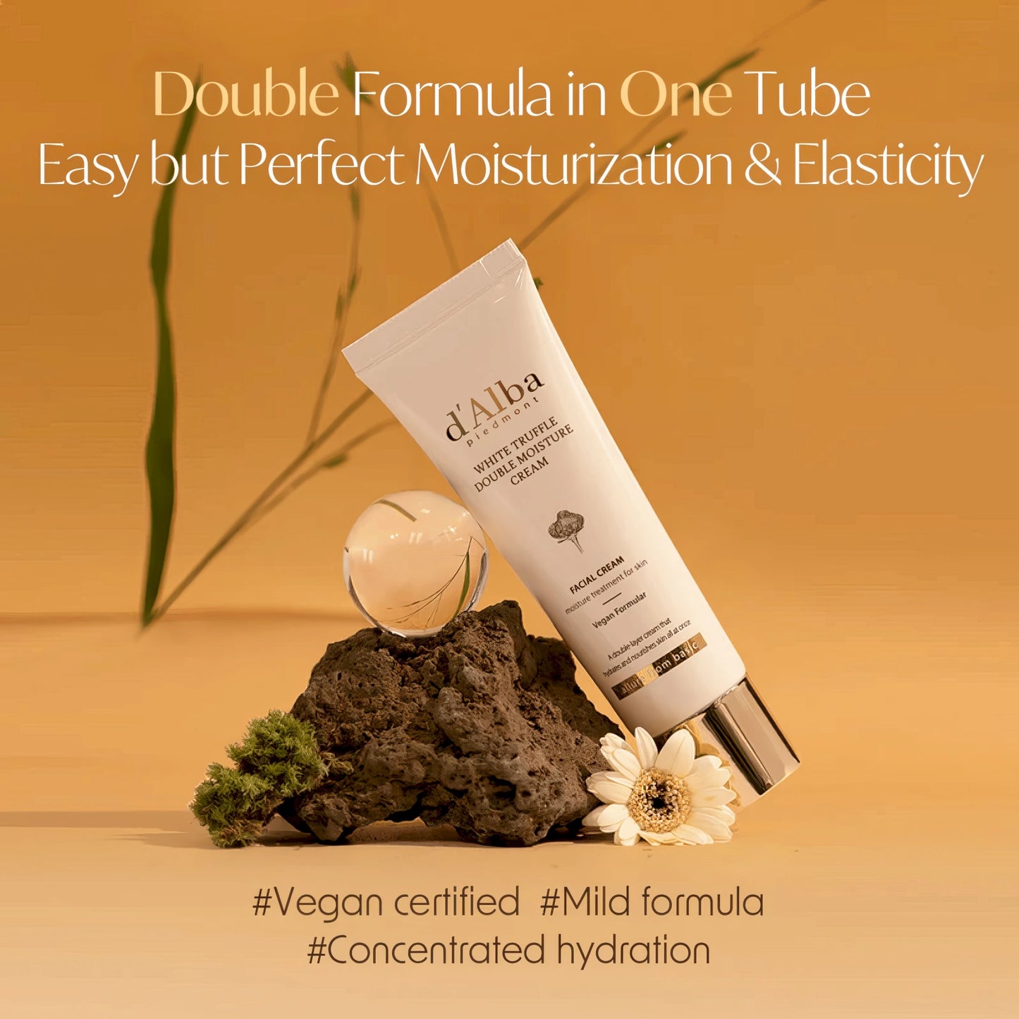 d'Alba White Truffle Double Moisture Cream 60ml-Wonder Skin