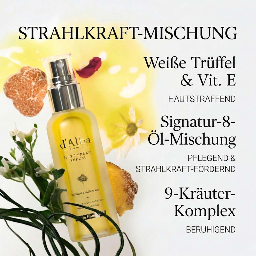 d'Alba White Truffle First Spray Serum 100ml-Wonder Skin