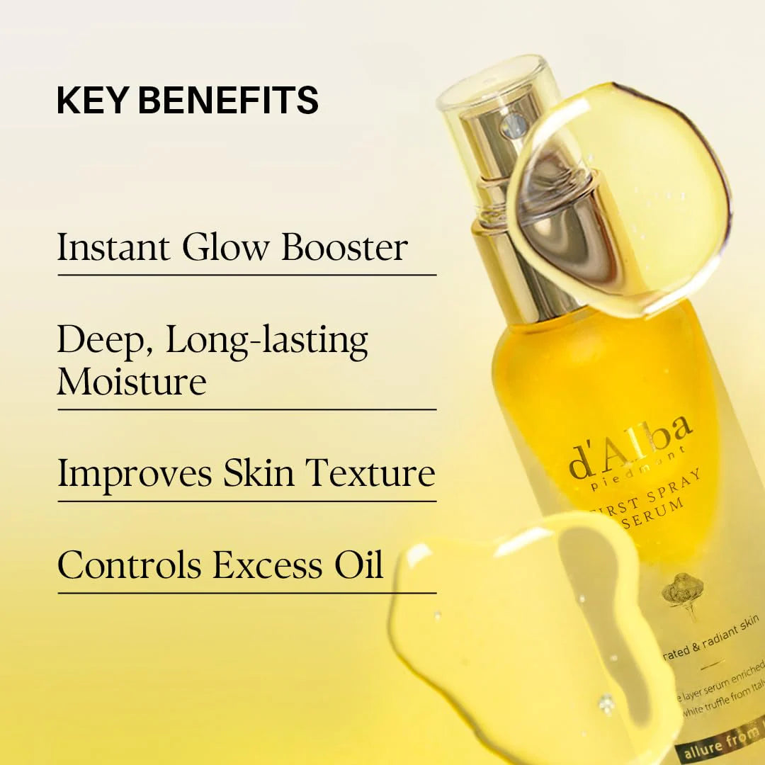 d'Alba White Truffle First Spray Serum 100ml-Wonder Skin