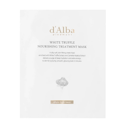 d'Alba White Truffle Nourishing Treatment Mask 1pc/25ml-Wonder Skin