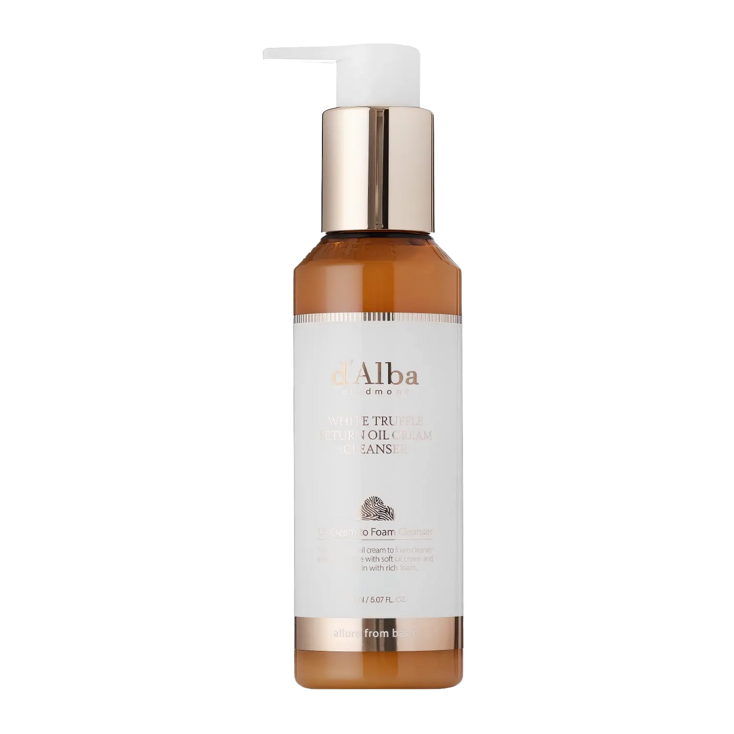 d'Alba White Truffle Return Oil Cream Cleanser 150ml-Wonder Skin
