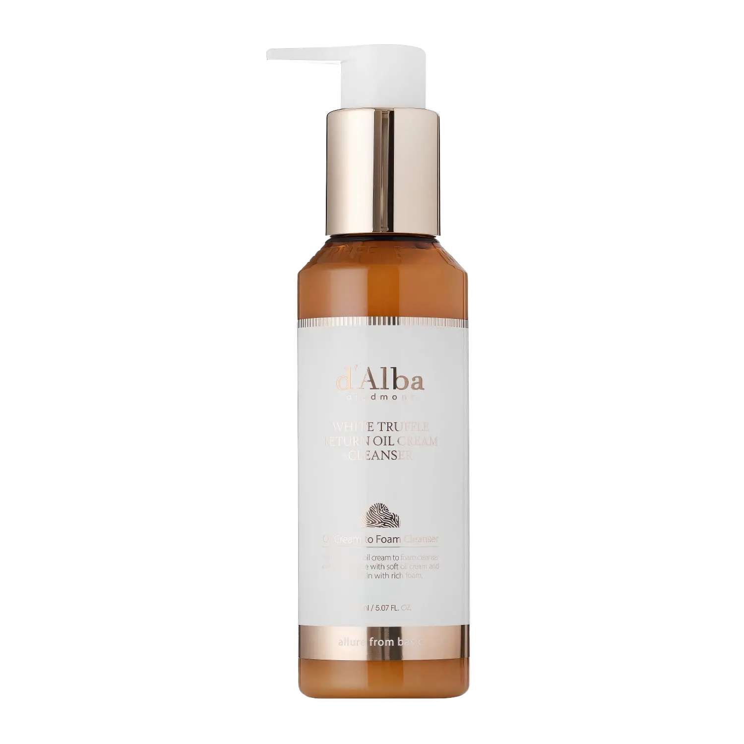 d'Alba White Truffle Return Oil Cream Cleanser 150ml-Wonder Skin