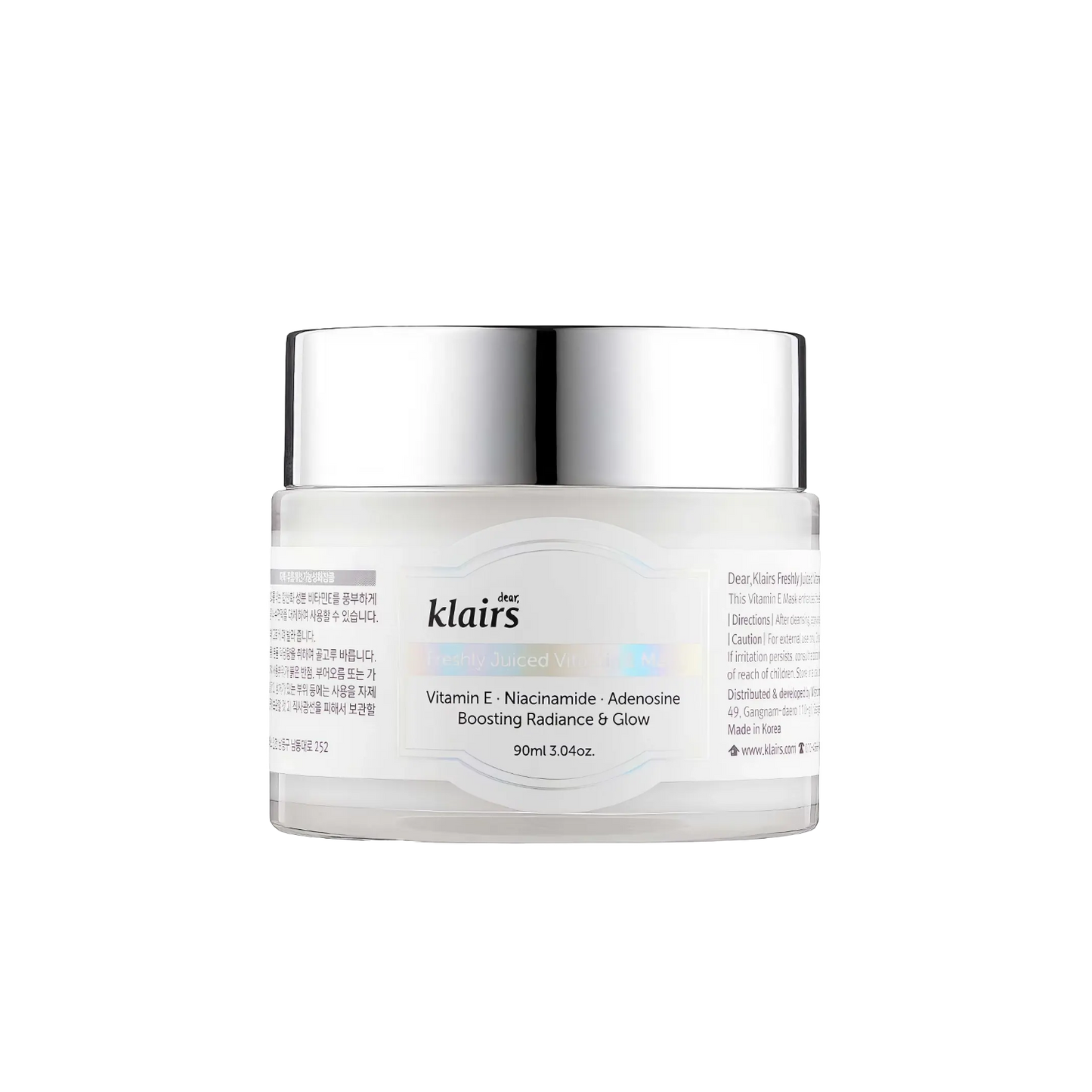 dear, Klairs Freshly Juiced Vitamin E Mask 90g-Wonder Skin
