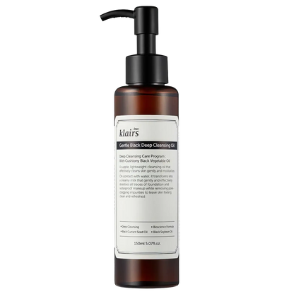 dear, Klairs Gentle Black Deep Cleansing Oil 150ml-Wonder Skin
