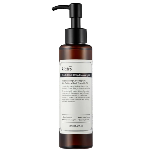 dear, Klairs Gentle Black Deep Cleansing Oil 150ml-Wonder Skin