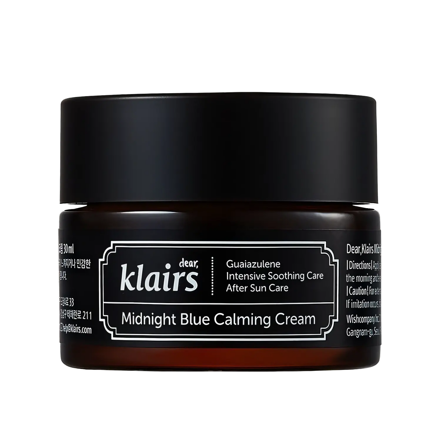 dear, Klairs Midnight blue calming cream 30g-Wonder Skin