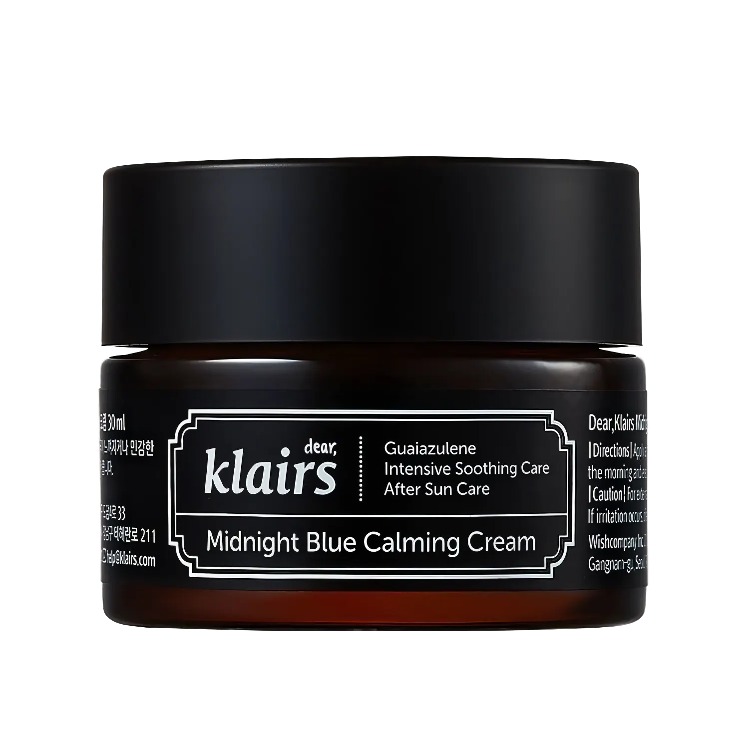 dear, Klairs Midnight blue calming cream 30g-Wonder Skin