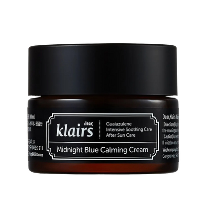 dear, Klairs Midnight blue calming cream 30g-Wonder Skin