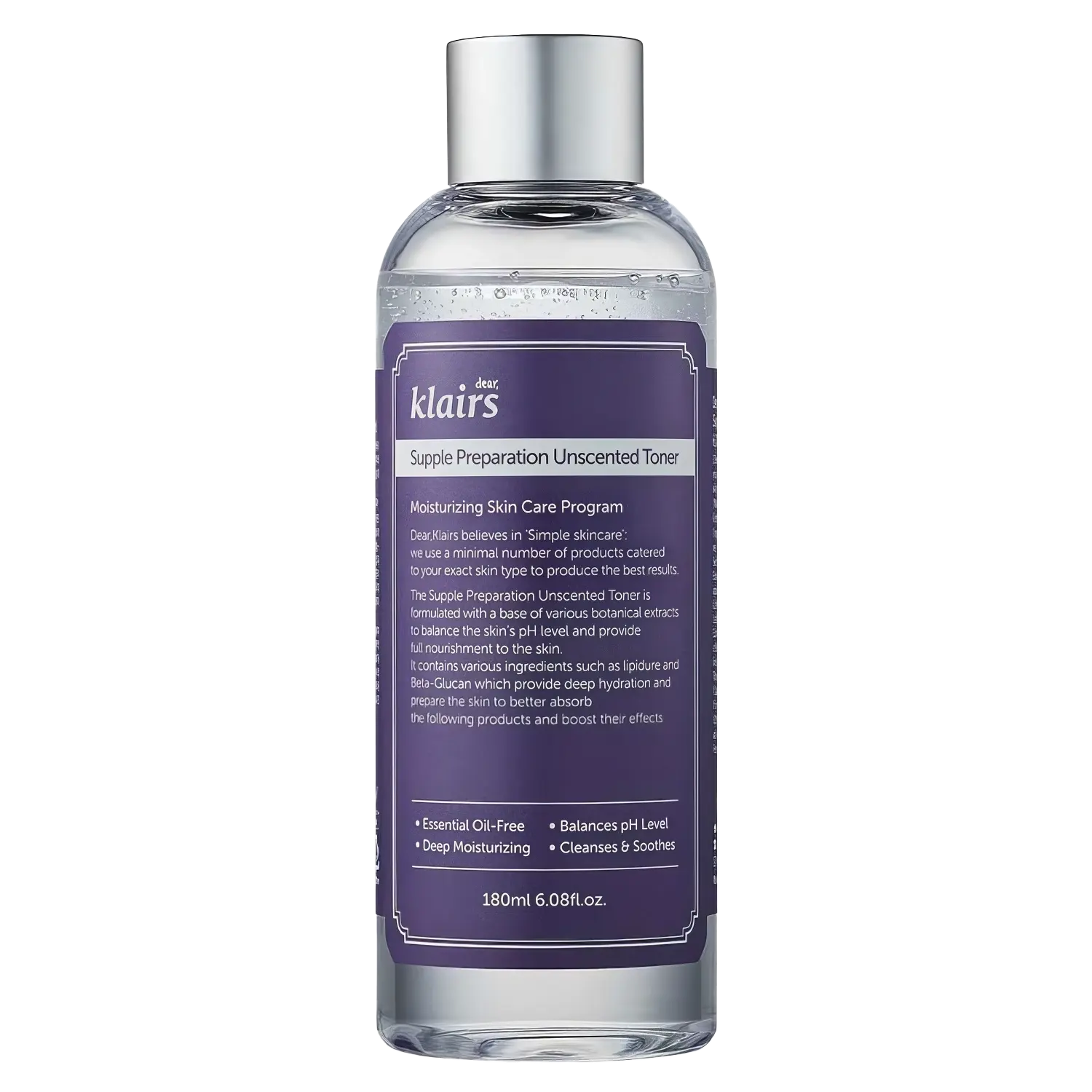 dear, Klairs Supple Preparation Unscented Toner 180ml-Wonder Skin