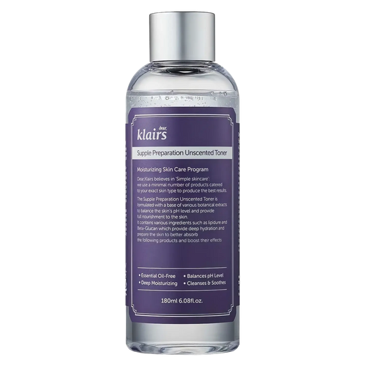 dear, Klairs Supple Preparation Unscented Toner 180ml-Wonder Skin