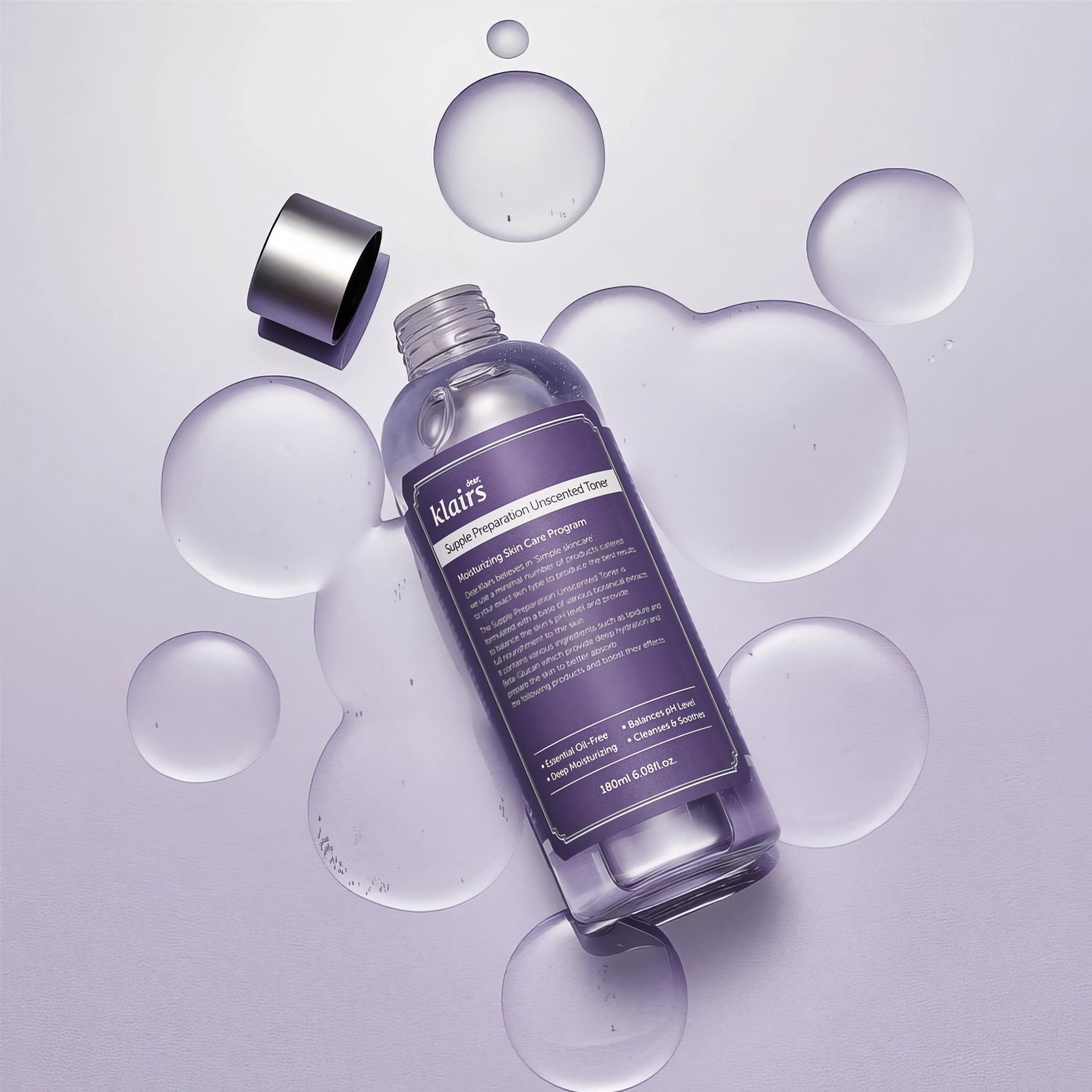 dear, Klairs Supple Preparation Unscented Toner 180ml-Wonder Skin