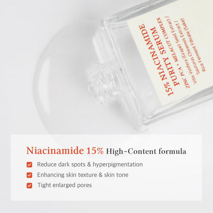 Dr. Althea 15% Niacinamide Purity Serum 30ml-Wonder Skin