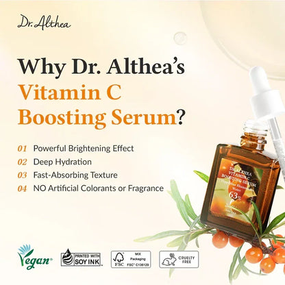 Dr. Althea Vitamin C Boosting Serum 30ml-Wonder Skin