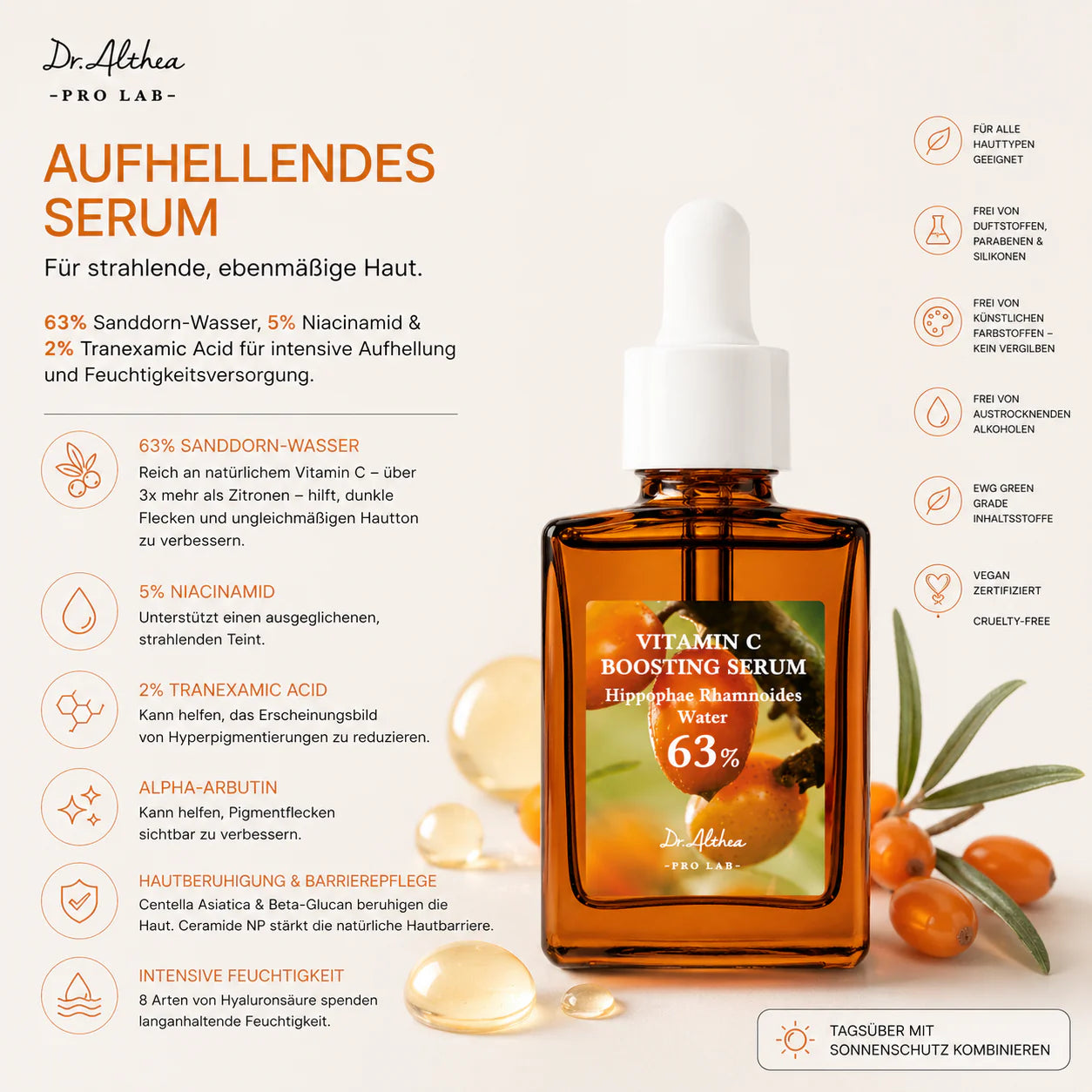Dr. Althea Vitamin C Boosting Serum 30ml-Wonder Skin