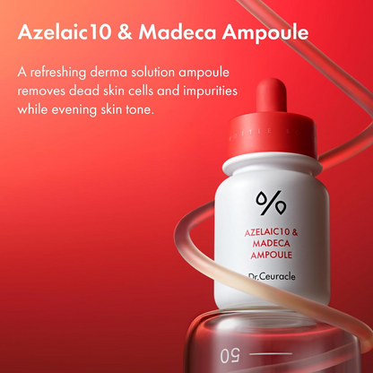 Dr. Ceuracle Azelaic 10 & Madeca Ampoule 30ml-Wonder Skin