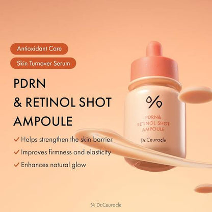 Dr. Ceuracle PDRN Retinol Shot Ampoule 30ml-Wonder Skin