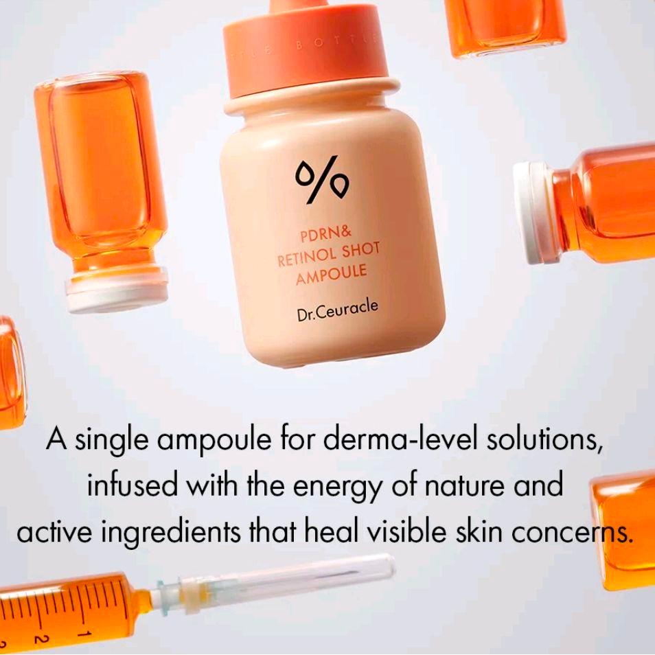 Dr. Ceuracle PDRN Retinol Shot Ampoule 30ml-Wonder Skin