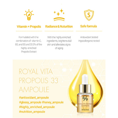 Dr. Ceuracle Royal Vita Propolis 33 Ampoule 15ml-Wonder Skin