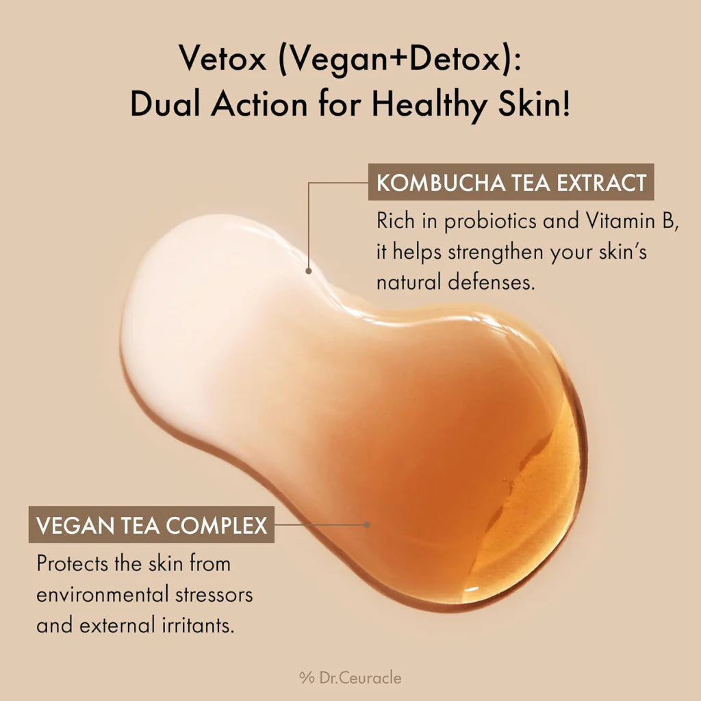 Dr. Ceuracle Vegan Kombucha Tea Essence 150ml-Wonder Skin