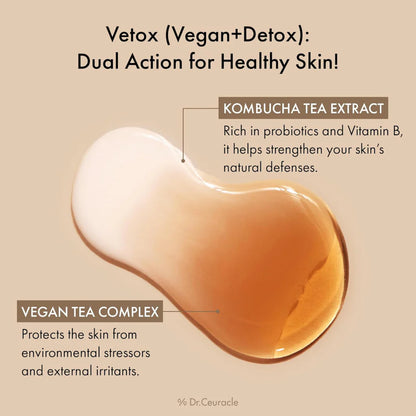 Dr. Ceuracle Vegan Kombucha Tea Essence 150ml-Wonder Skin