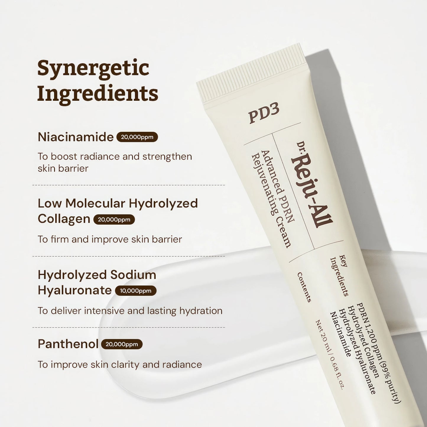 Dr. Reju-All Advanced PDRN Rejuvenating Cream 20ml-Wonder Skin