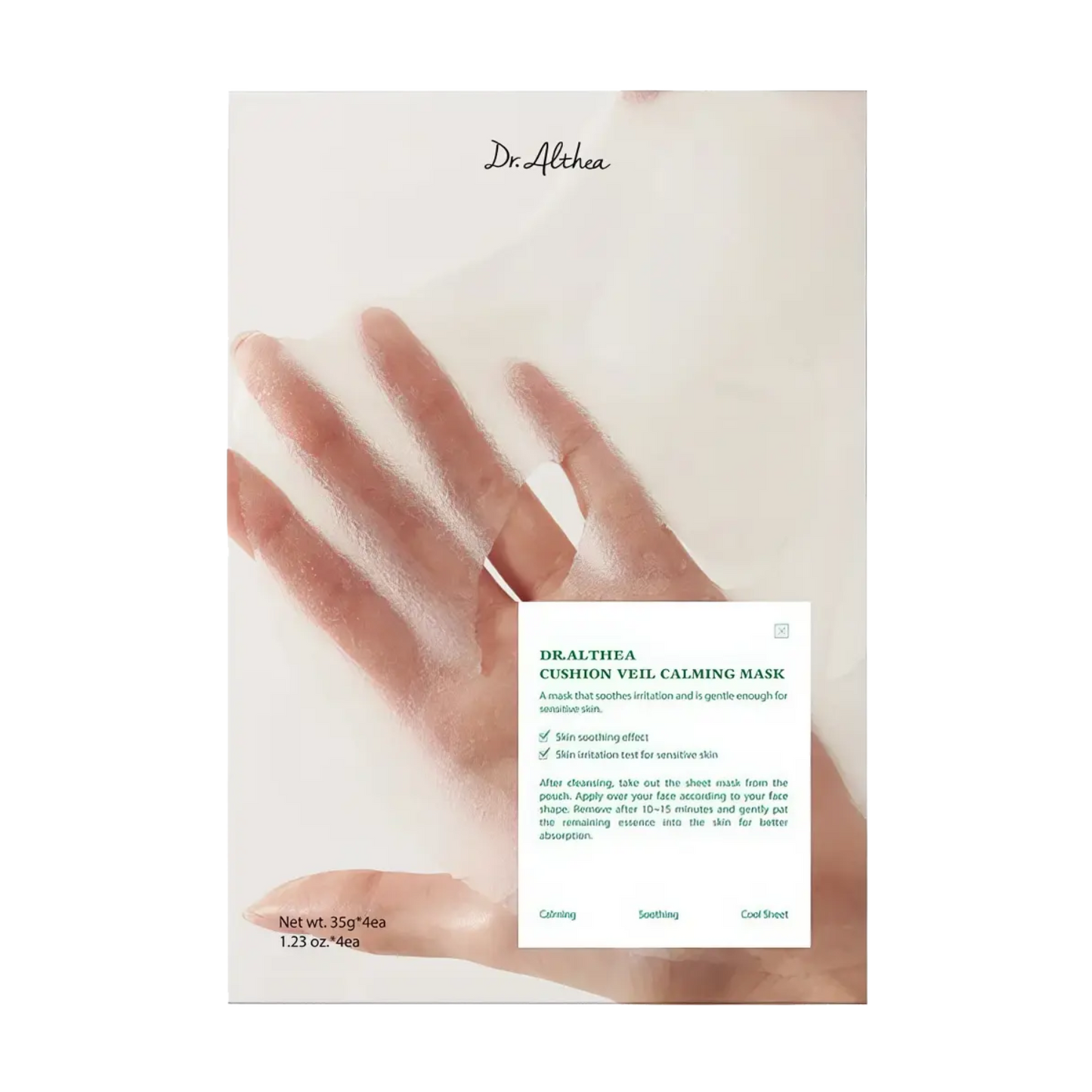 Dr. Althea Cushion Veil Calming Mask 35g-Wonder Skin