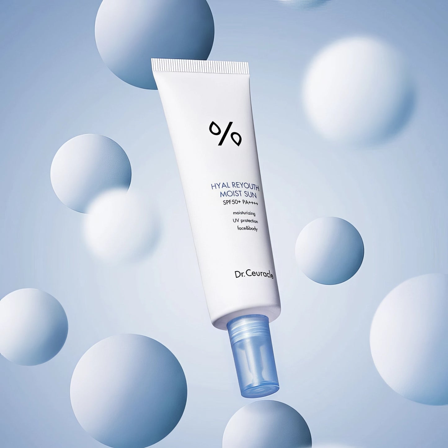 Dr. Ceuracle Hyal Reyouth Moist Sun SPF50+ PA++++ 50ml-Wonder Skin