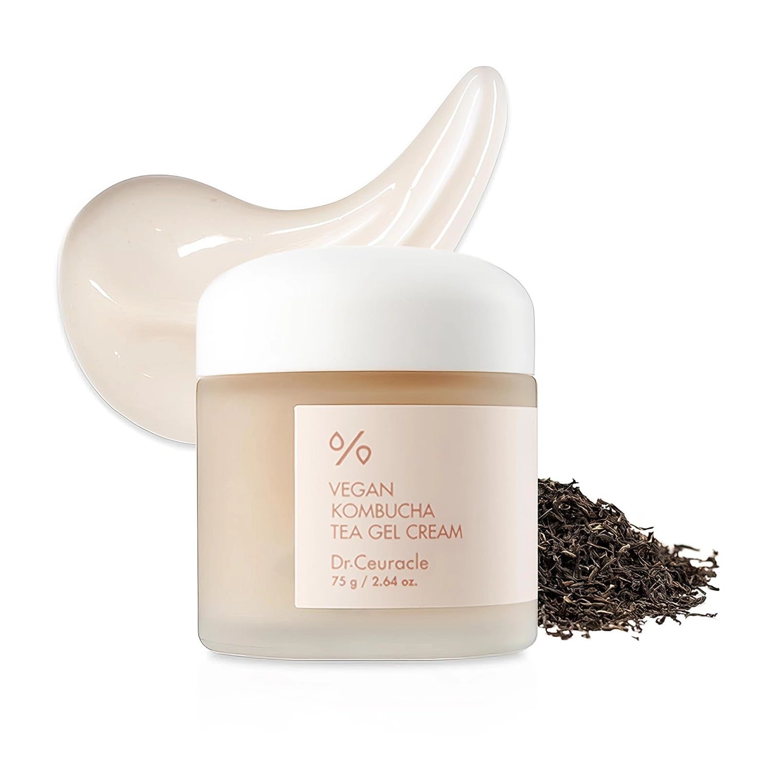 Dr. Ceuracle Vegan Kombucha Tea Gel Cream 75g-Wonder Skin