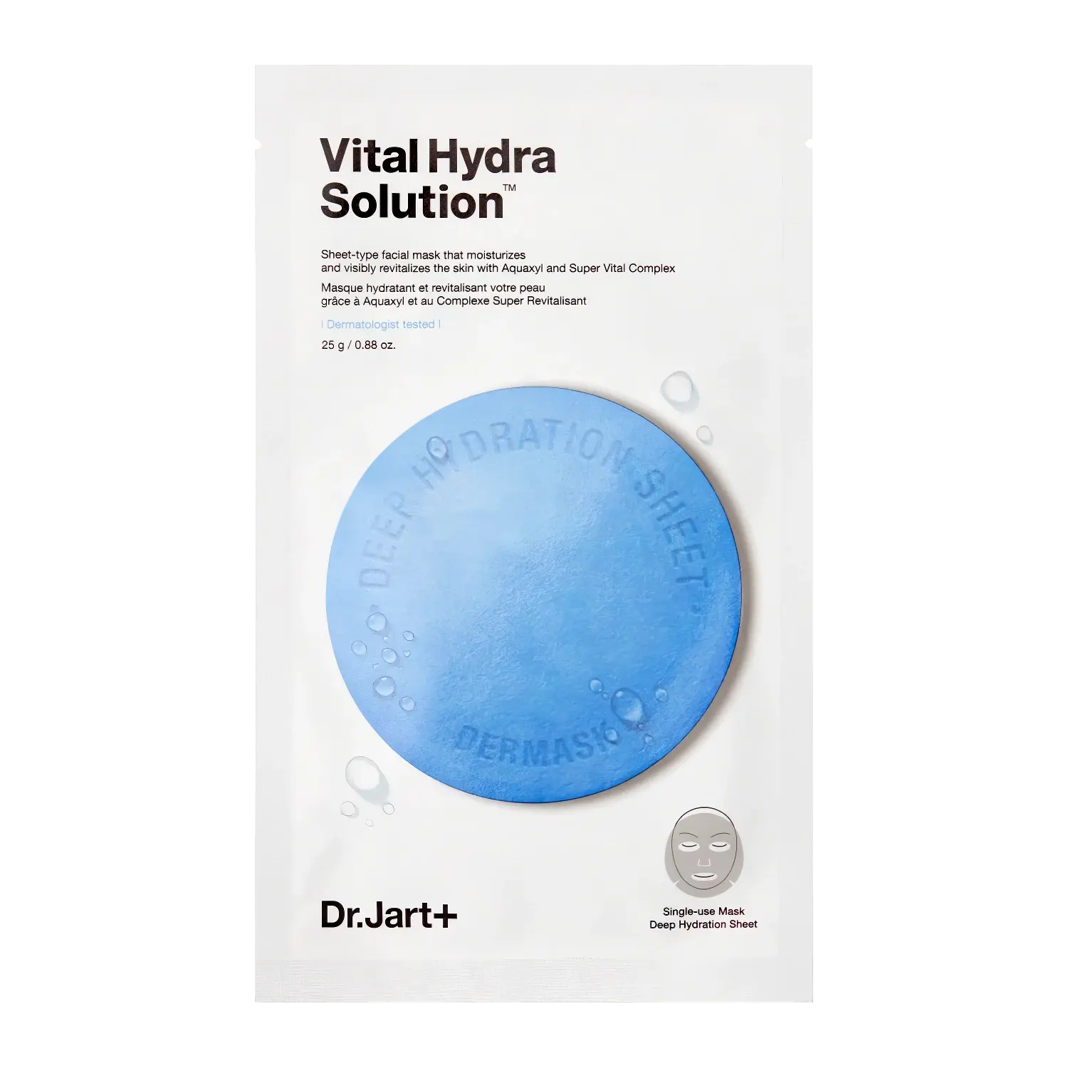 Dr.Jart+ Dermask Water Jet Vital Hydra Solution 25g-Wonder Skin