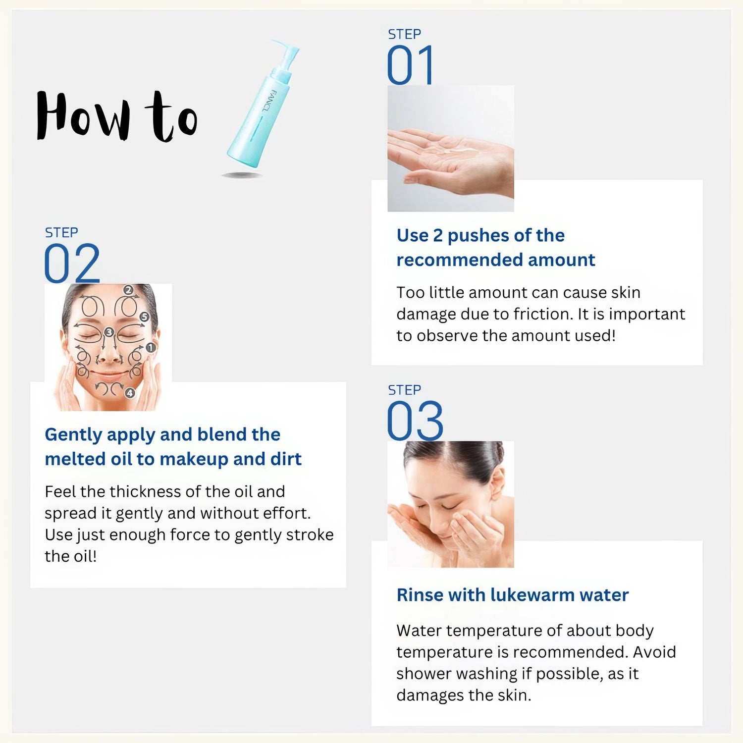 FANCL Mild Cleansing Oil 120ml-Wonder Skin