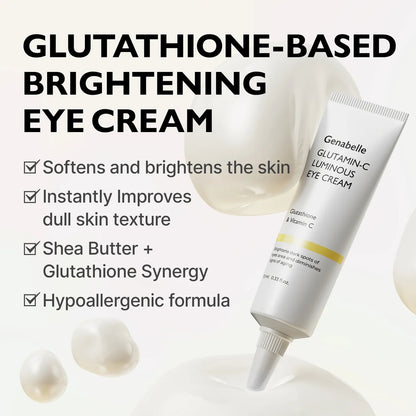 Genabelle Glutamin-C Luminous Eye Cream 10ml-Wonder Skin