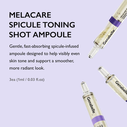 Genabelle Melacare Spicule Toning Shot Ampoule 3x1ml-Wonder Skin