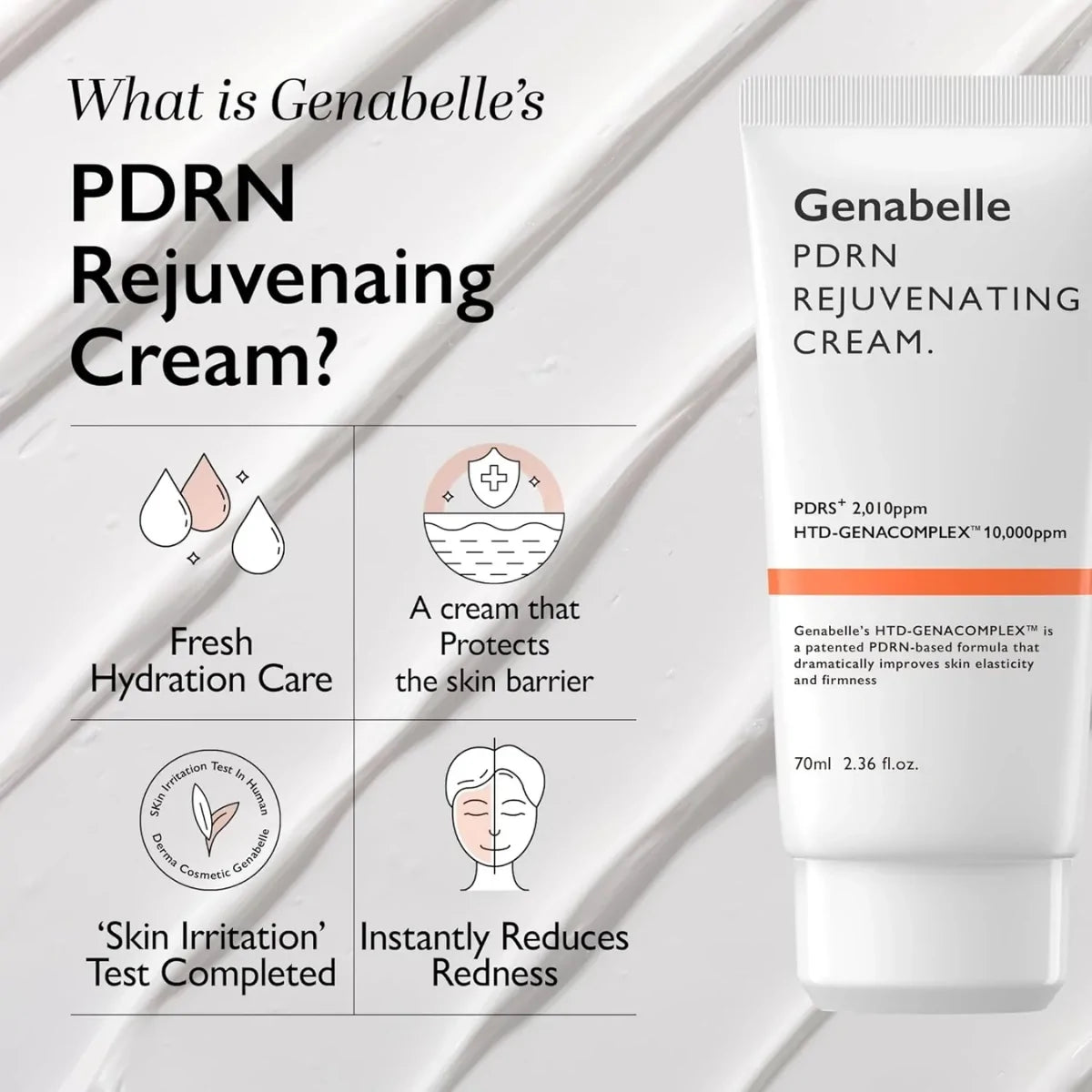 Genabelle PDRN Rejuvenating Cream 70ml-Wonder Skin