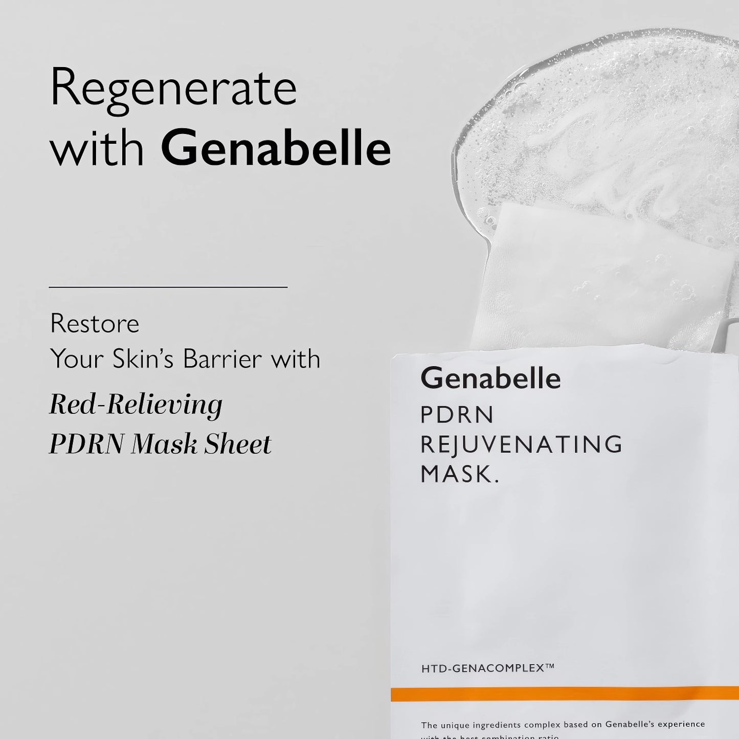 Genabelle PDRN Rejuvenating Mask Sheet 25ml-Wonder Skin