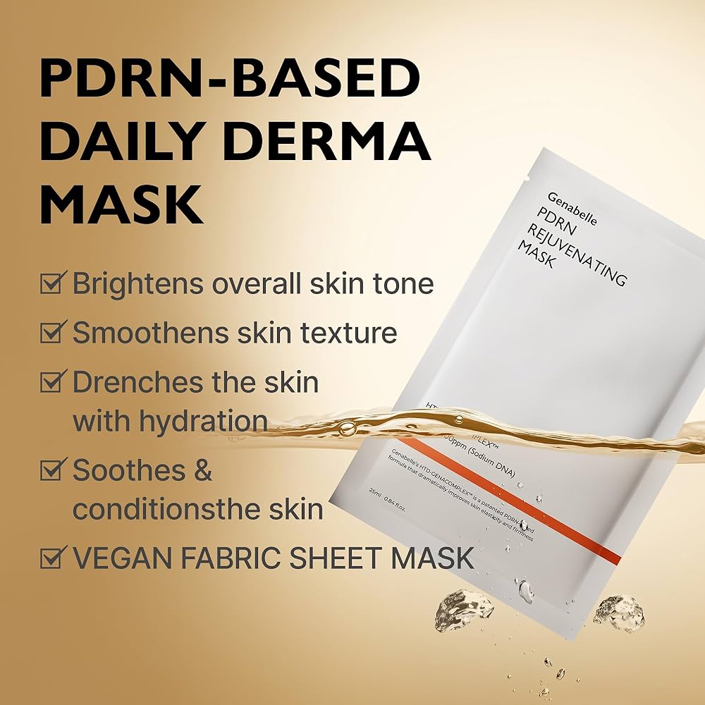 Genabelle PDRN Rejuvenating Mask Sheet 25ml-Wonder Skin