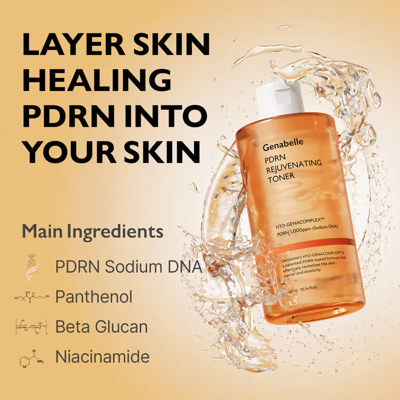 Genabelle PDRN Rejuvenating Toner 300ml-Wonder Skin