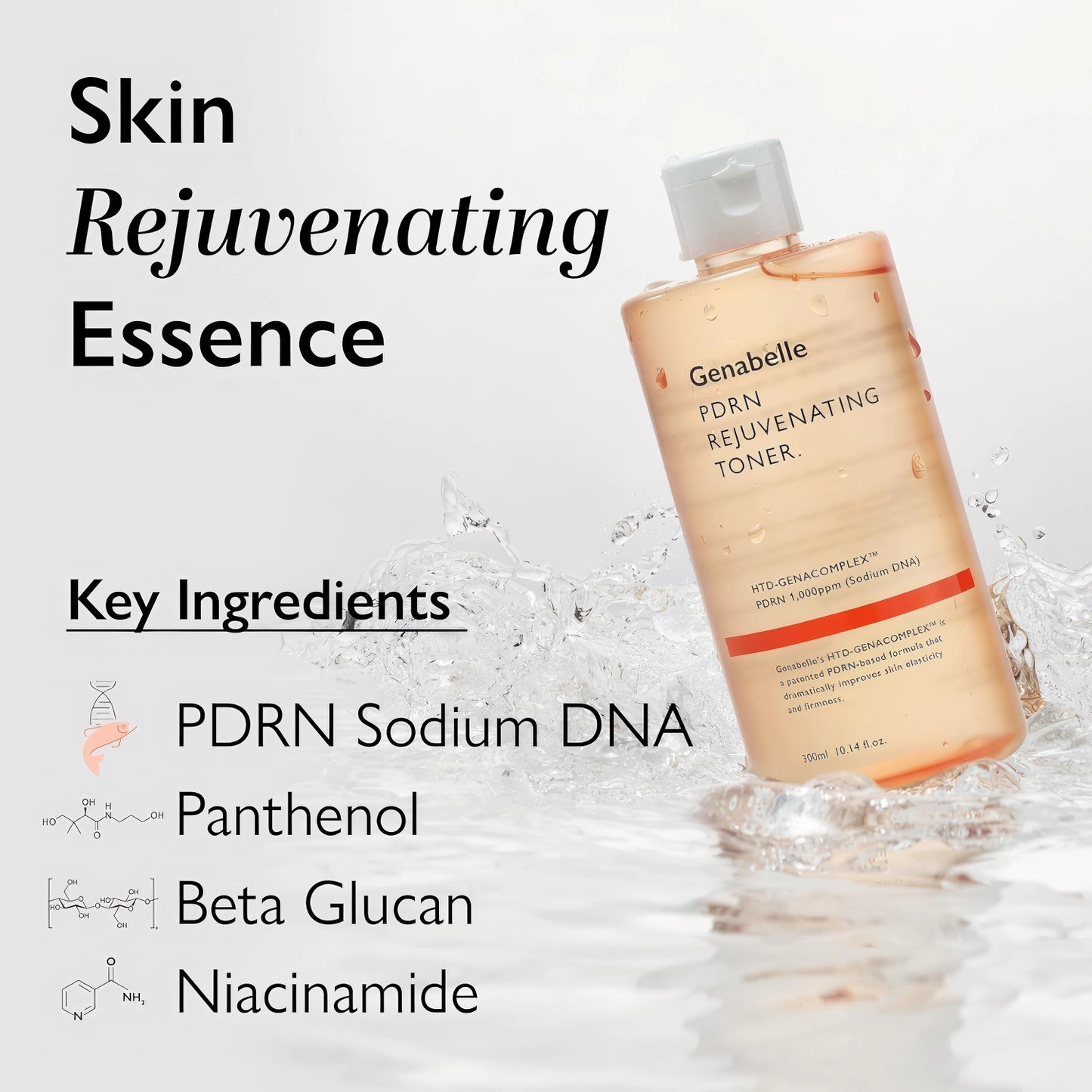 Genabelle PDRN Rejuvenating Toner 300ml-Wonder Skin