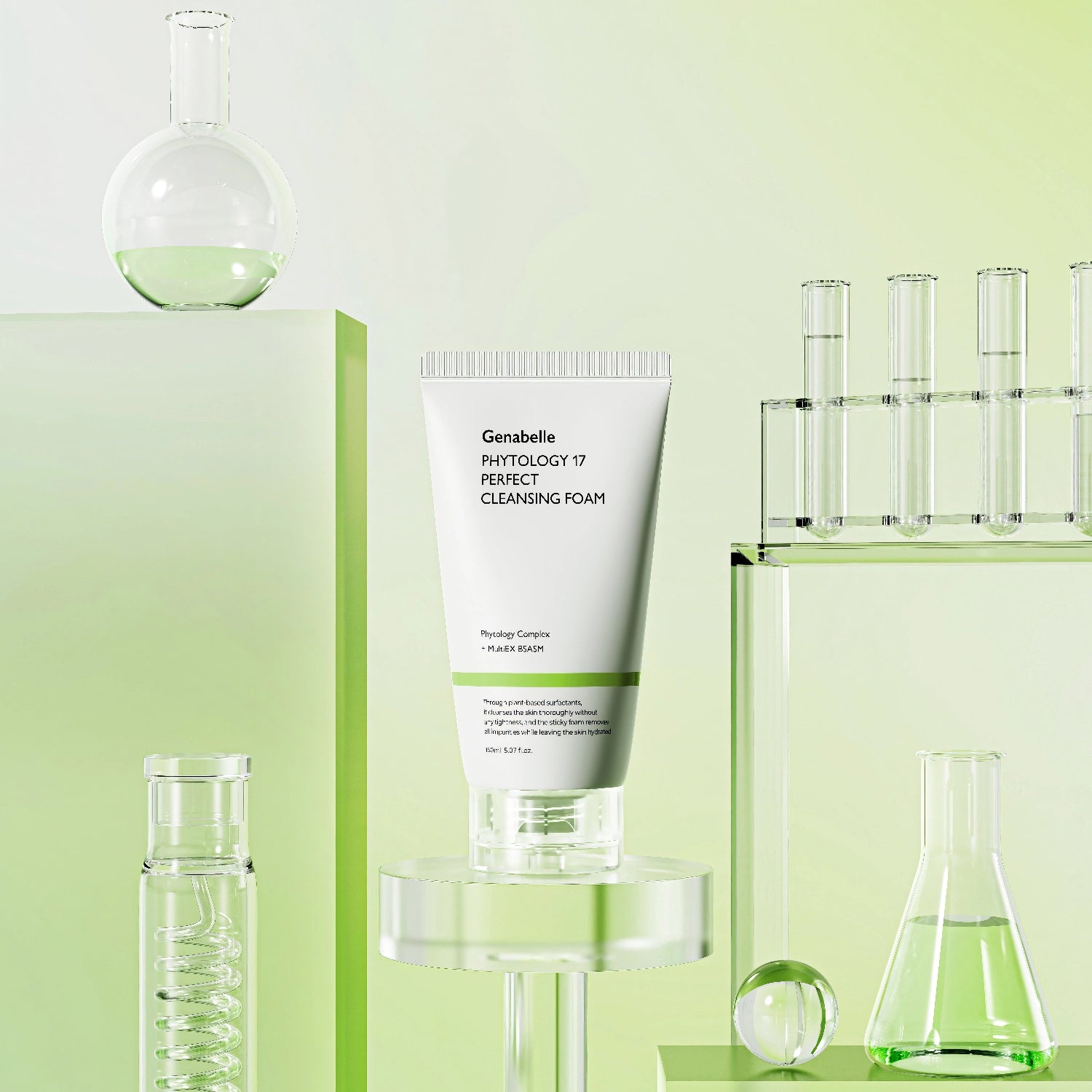 Genabelle Phytology 17 Perfect Cleansing Foam 150ml-Wonder Skin