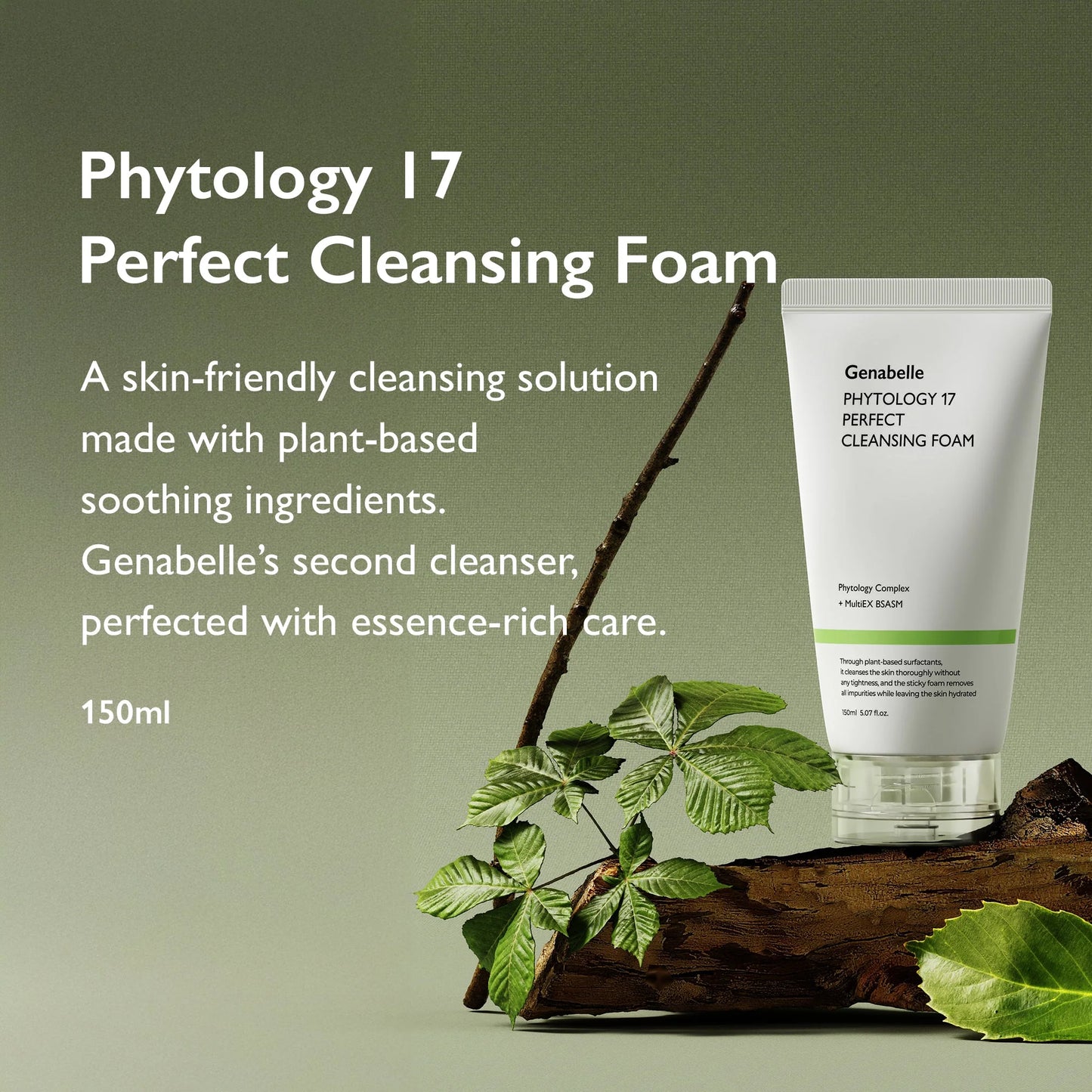 Genabelle Phytology 17 Perfect Cleansing Foam 150ml-Wonder Skin