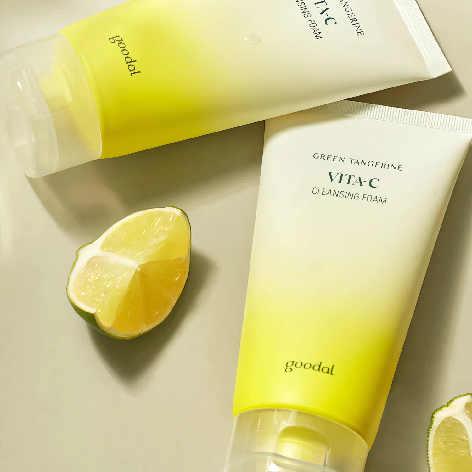 Goodal Green Tangerine Vita C Cleansing Foam 150ml-Wonder Skin
