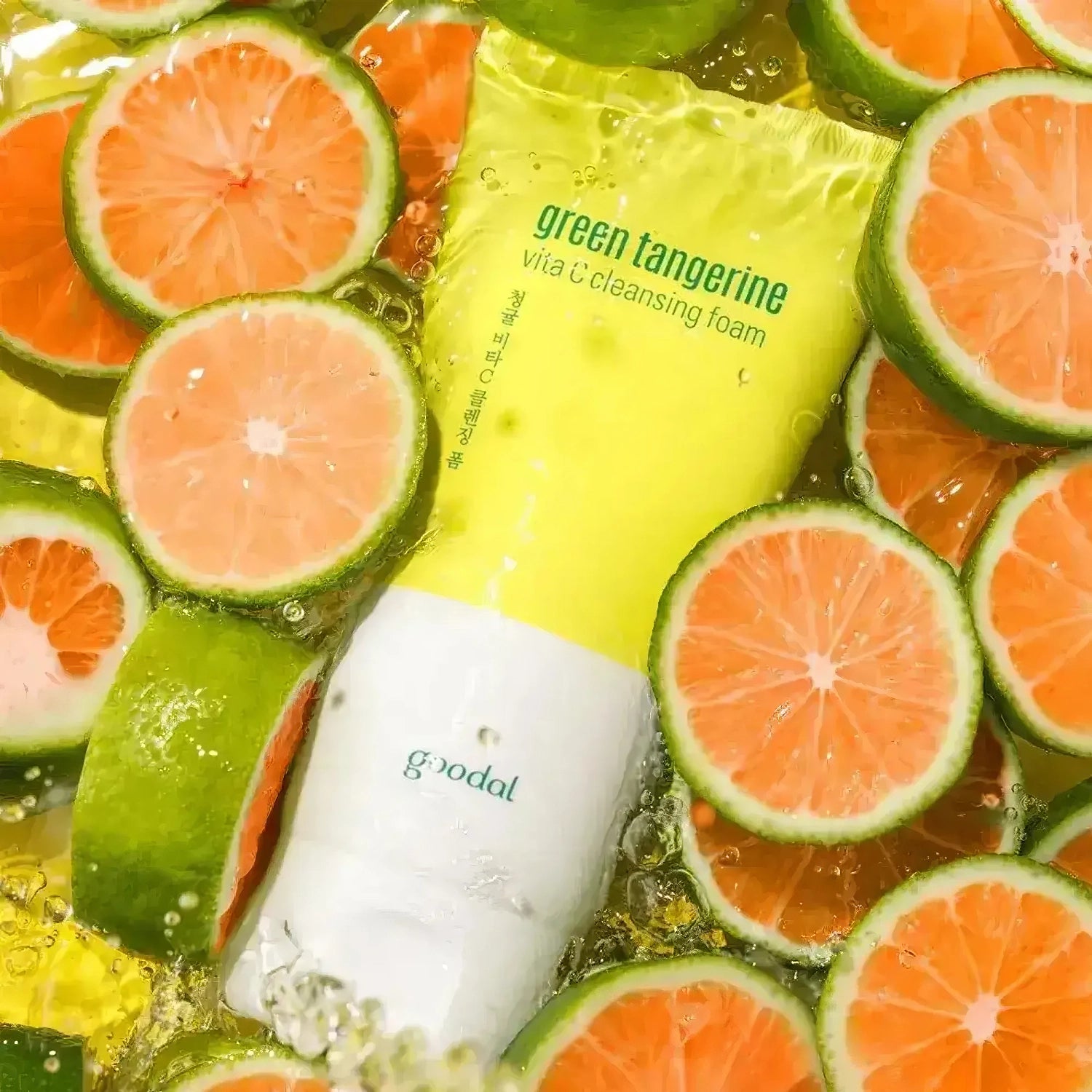 Goodal Green Tangerine Vita C Cleansing Foam 150ml-Wonder Skin