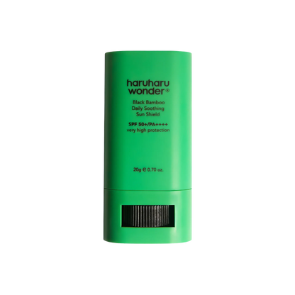Haruharu Wonder Black Bamboo Daily Soothing Sun Shield SPF 50+/PA++++ 20g-Wonder Skin