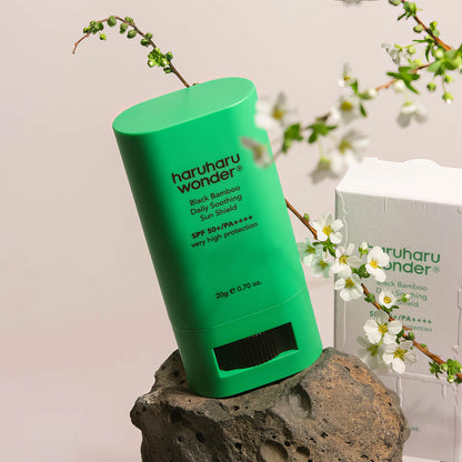 Haruharu Wonder Black Bamboo Daily Soothing Sun Shield SPF 50+/PA++++ 20g-Wonder Skin