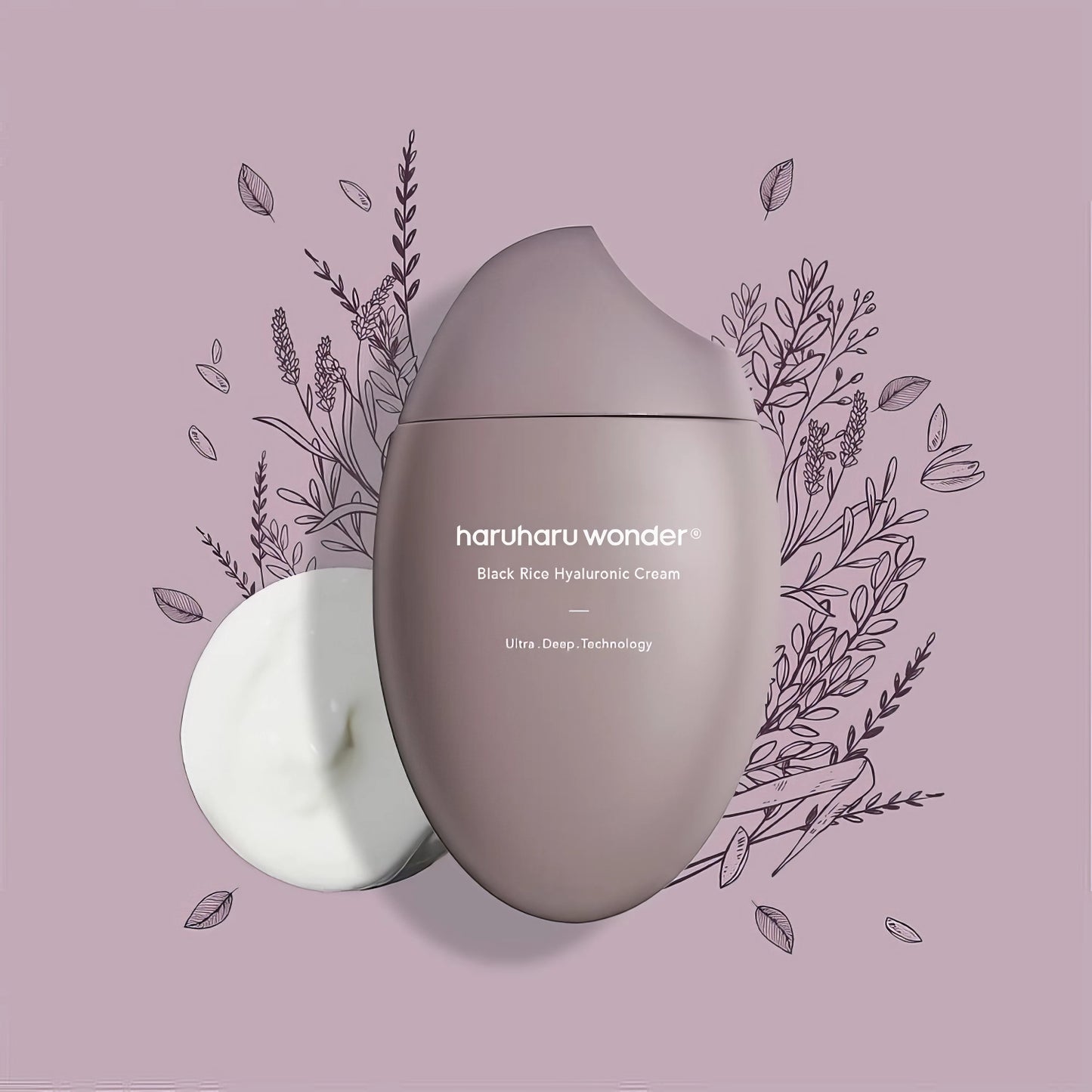 Haruharu Wonder Black Rice Hyaluronic Cream 50ml-Wonder Skin